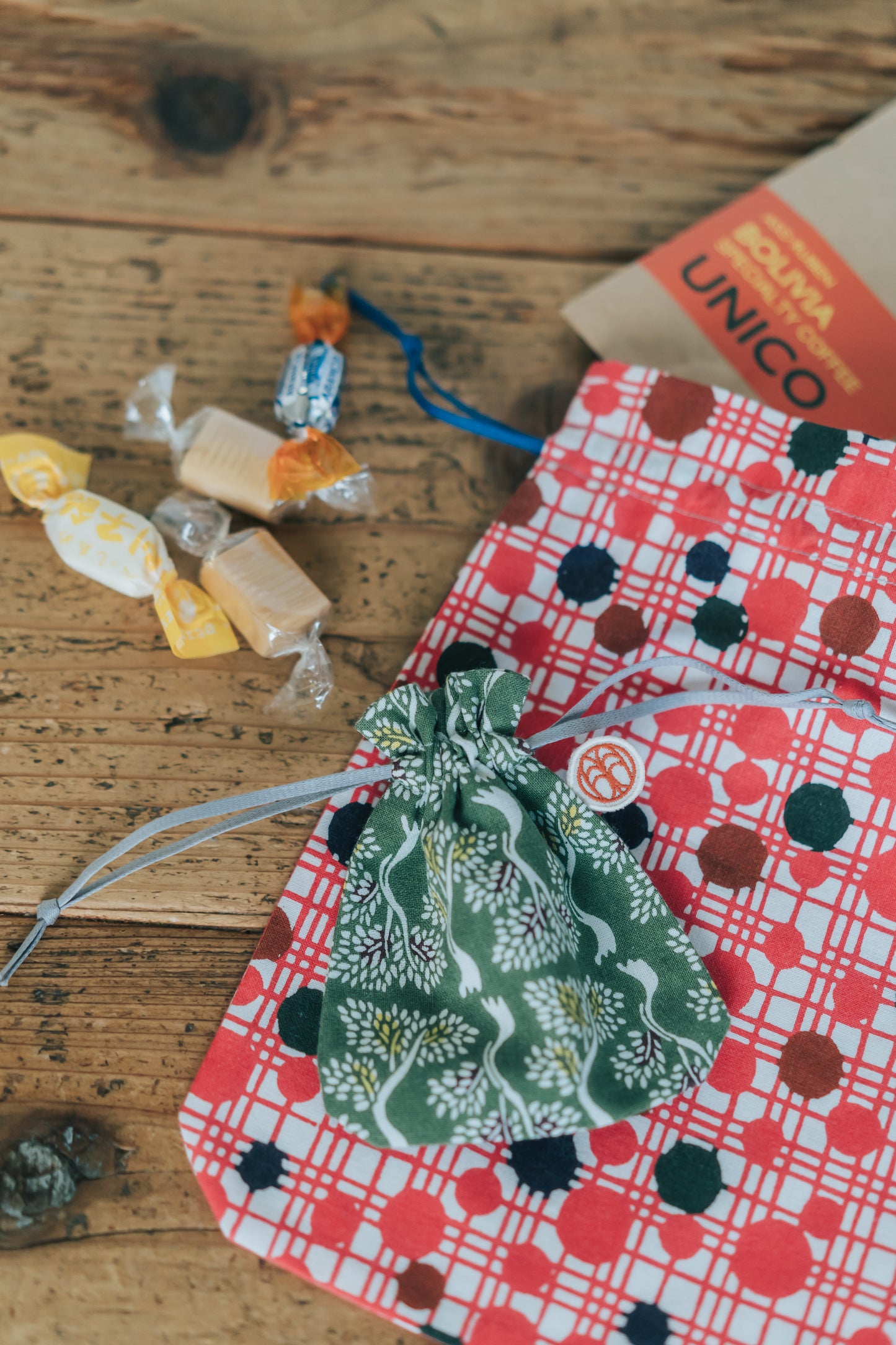 型染め きんちゃく S / 傘