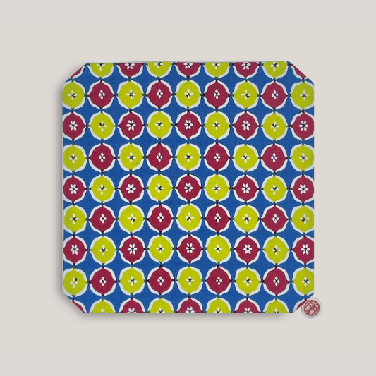 型染め マルチクロス S / 丸紋崩し