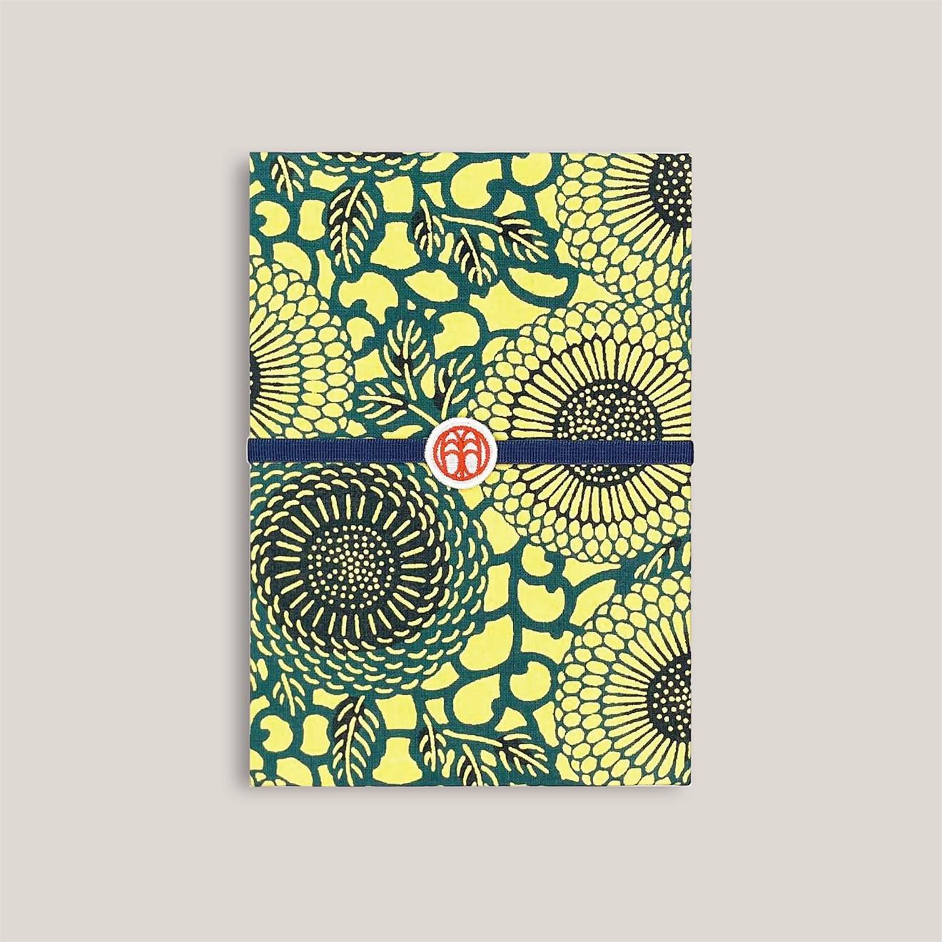 型染め ご朱印帳 / 菊唐草