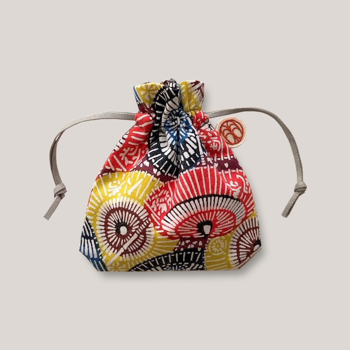 型染め きんちゃく S / 傘 – mamesome 型染め きんちゃく S / 傘 – mamesome