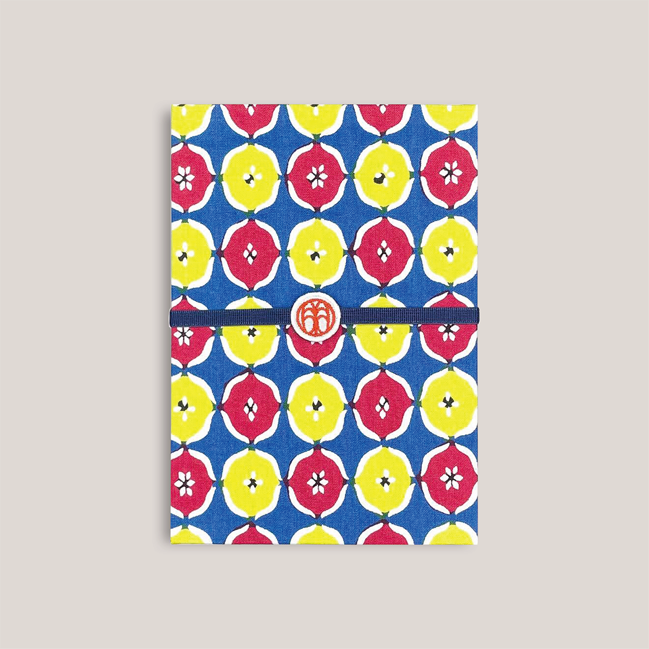 型染め ご朱印帳 / 丸紋崩し