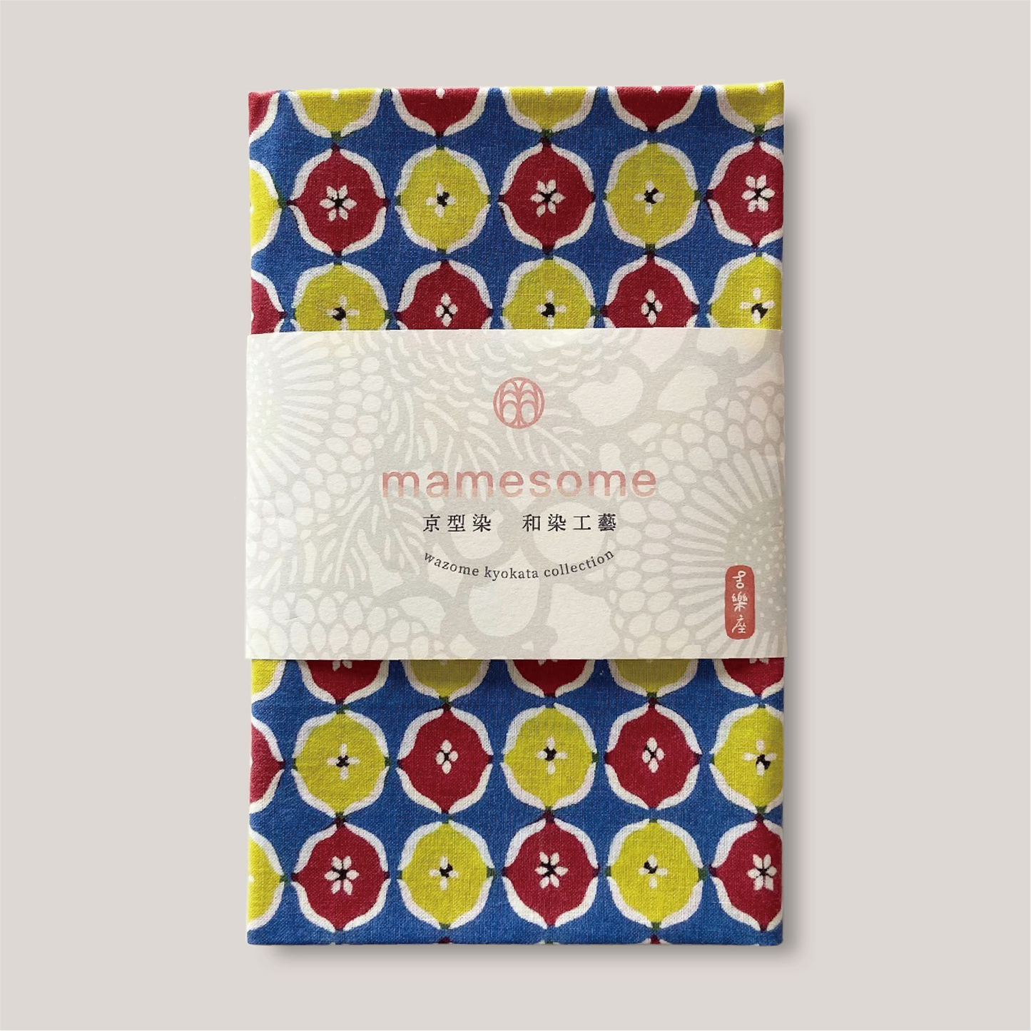 型染め 手ぬぐい / 丸紋崩し