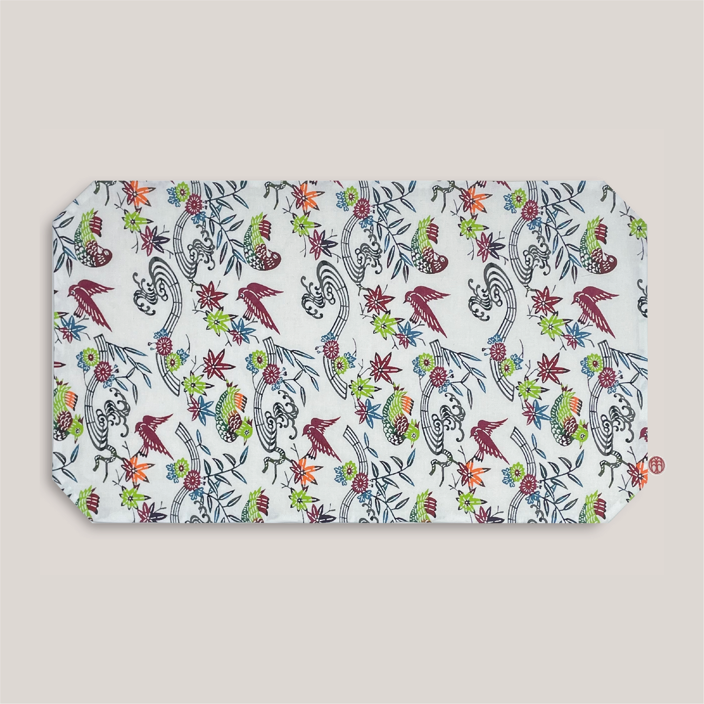 型染め マルチクロス L / 流水に小菊