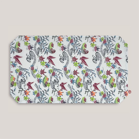 型染め マルチクロス L / 流水に小菊