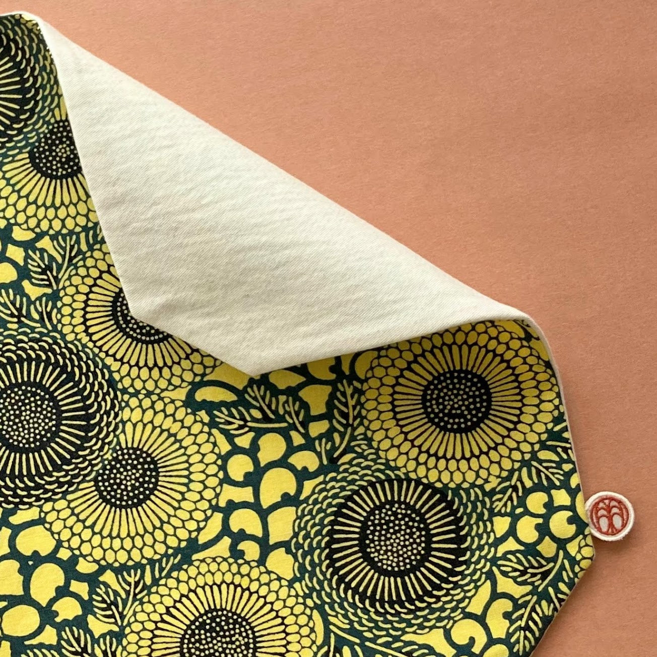 型染め マルチクロス L / 菊唐草