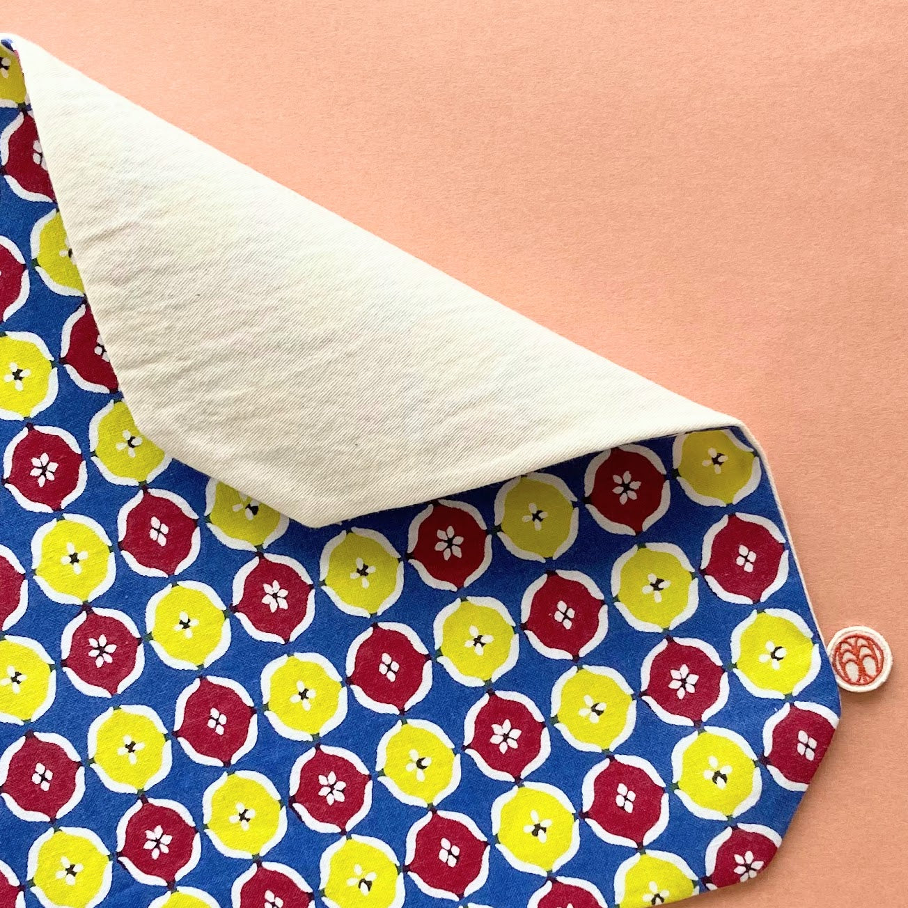 型染め マルチクロス L / 丸紋崩し