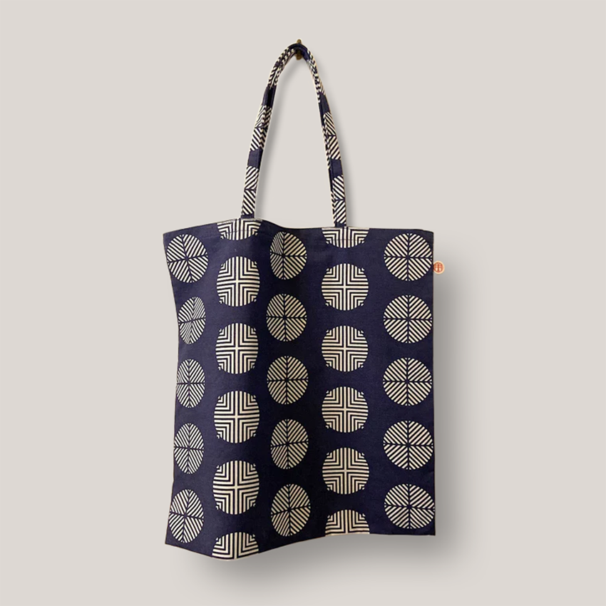 型染め トートバッグ / 松葉丸