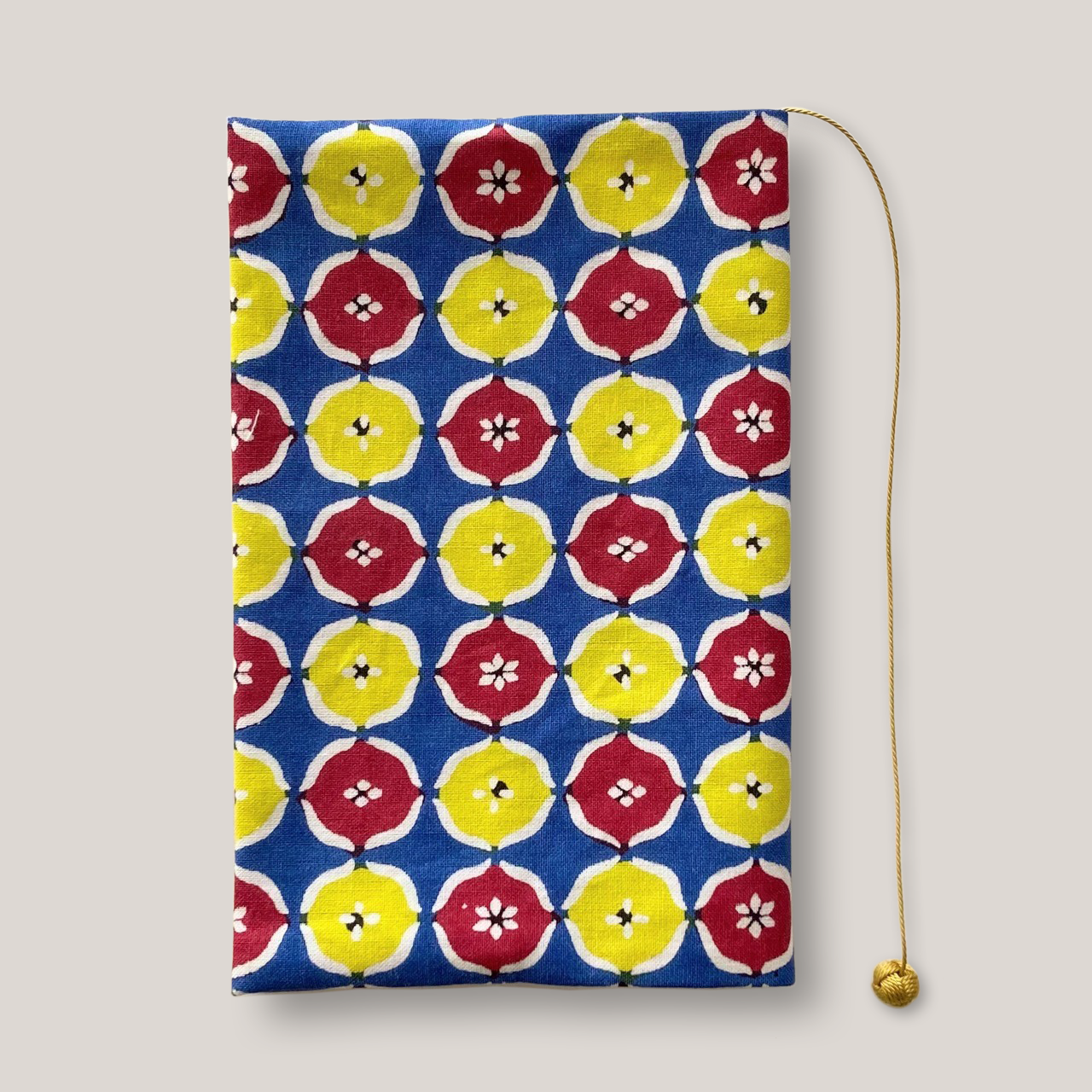 ブックカバー 新書サイズ / 丸紋崩し