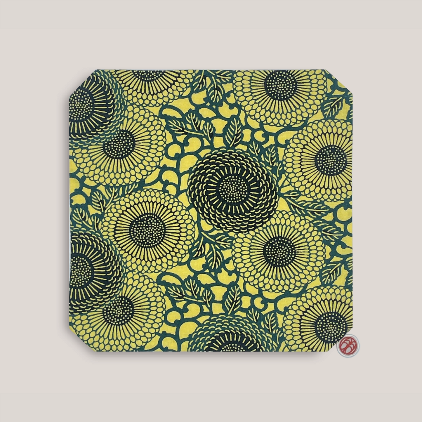 型染め マルチクロス S / 菊唐草