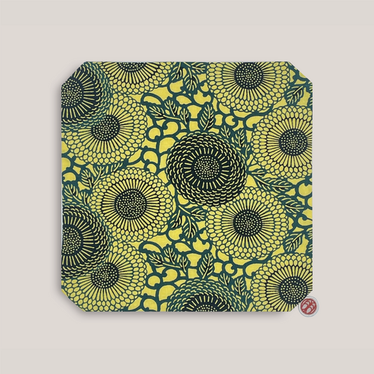 型染め マルチクロス S / 菊唐草