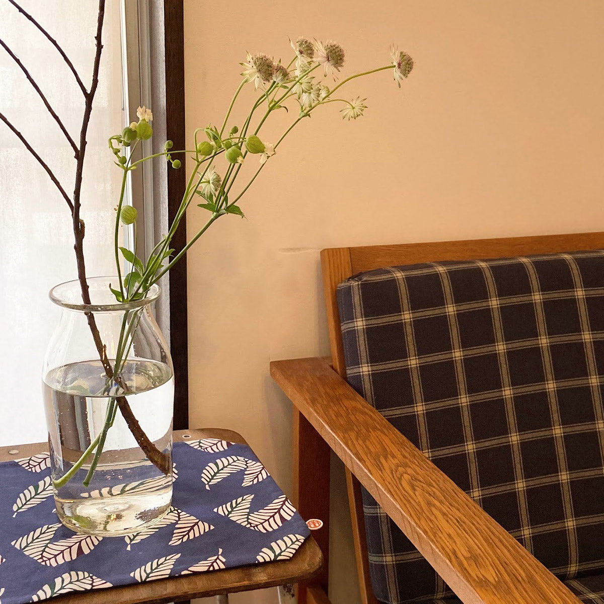 型染め マルチクロス L / よろり立樹