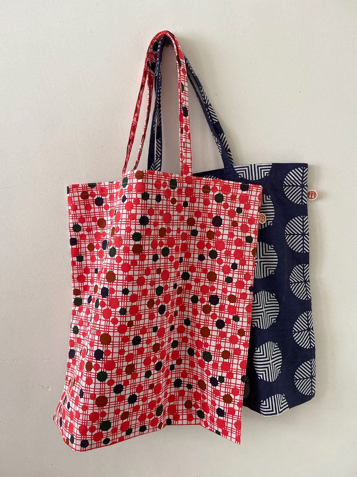 型染め トートバッグ / 松葉丸