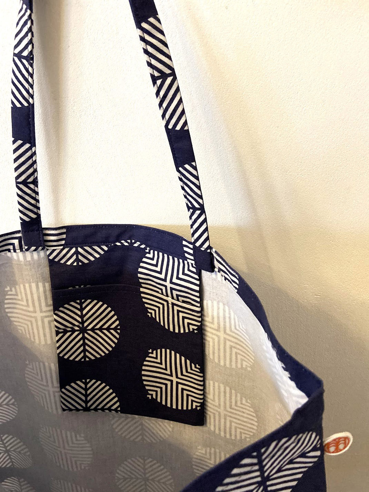 型染め トートバッグ / 松葉丸